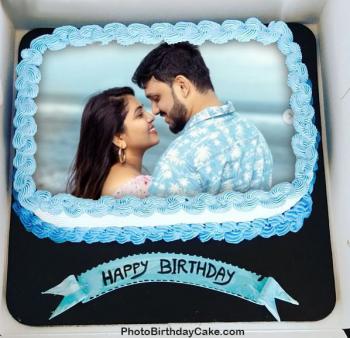 Happy Birthday Cake With Photo